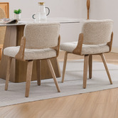 Cassington Home Serafina Chenille Dining Chairs