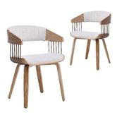 Cassington Home Livia Chenille Dining Chairs