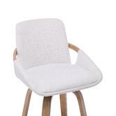 Cassington Home 66cm Lucinda Chenille Swivel Bar Stools