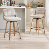 Cassington Home 68cm Serafina Swivel Bar Stools