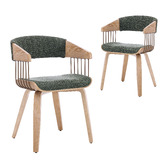Cassington Home Livia Chenille Dining Chairs