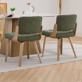 Cassington Home Serafina Chenille Dining Chairs