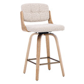Cassington Home 68cm Serafina Swivel Bar Stools