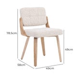 Cassington Home Serafina Chenille Dining Chairs