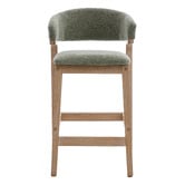 Cassington Home 67cm Jade Chenille Bar Stools
