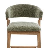 Cassington Home 67cm Jade Chenille Bar Stools