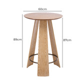 Cassington Home 2 Seater Lucinda Bar Table Set
