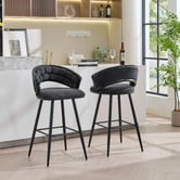 Cassington Home 74cm Dashiell Upholstered Bar Stools