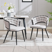 Cassington Home Dashiell Upholstered Dining Chairs