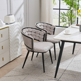 Cassington Home Dashiell Upholstered Dining Chairs