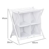 Cassington Home Aspen Luggage Rack with Storage