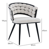 Cassington Home Dashiell Upholstered Dining Chairs