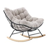 Cassington Home Leon Upholstered Rocking Chair