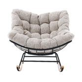 Cassington Home Leon Upholstered Rocking Chair