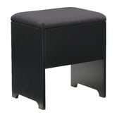 Cassington Home 2 Piece Tetia LED Dressing Table &amp; Stool Set