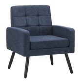 Cassington Home Blaise Linen-Look Armchair