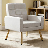 Cassington Home Blaise Linen-Look Armchair