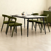 Cassington Home Lyle Velvet Dining Chairs