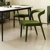 Cassington Home Lyle Velvet Dining Chairs