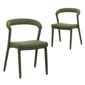 Cassington Home Lyle Velvet Dining Chairs