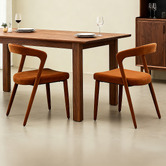 Cassington Home Lyle Velvet Dining Chairs