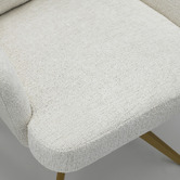 Cassington Home Marnie Chenille Swivel Dining Chairs