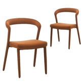 Cassington Home Lyle Velvet Dining Chairs