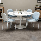 Cassington Home Ivo Linen-Look Dining Chairs