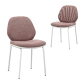 Cassington Home Ivo Linen-Look Dining Chairs