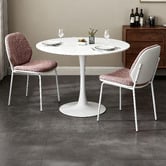 Cassington Home Ivo Linen-Look Dining Chairs