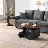 Cassington Home 2 Piece Caleb Side &amp; Coffee Table Set
