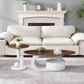 Cassington Home 2 Piece Penelope Side &amp; Coffee Table Set