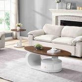 Cassington Home 2 Piece Penelope Side &amp; Coffee Table Set