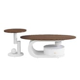Cassington Home 2 Piece Penelope Side &amp; Coffee Table Set