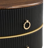 Cassington Home Reden 2 Drawer Bedside Table
