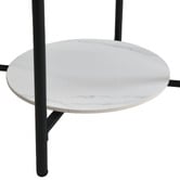 Cassington Home Blanca Sintered Stone Bedside Table