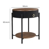 Cassington Home Blanca Bedside Table