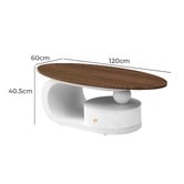 Cassington Home 2 Piece Penelope Side &amp; Coffee Table Set