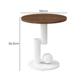 Cassington Home 2 Piece Penelope Side &amp; Coffee Table Set