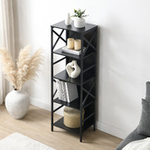 Cassington Home Valecrest 4 Tier Shelving Unit