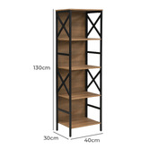 Cassington Home Valecrest 4 Tier Shelving Unit