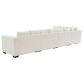 Cassington Home Winona 5 Seater Corduroy Modular Sofa