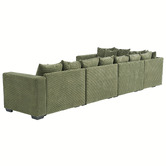 Cassington Home Winona 5 Seater Corduroy Modular Sofa