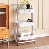 Cassington Home Montana 3 Tier Storage Trolley