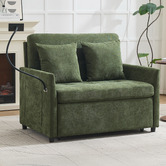Cassington Home Seymour 2 Seater Single Chenille Sofa Bed