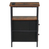 Cassington Home Vista Side Table with Charging Station