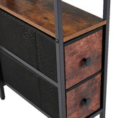 Cassington Home Vista Side Table with Charging Station