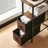 Cassington Home Vista Side Table with Charging Station
