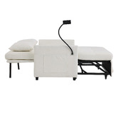 Cassington Home Seymour 2 Seater Single Chenille Sofa Bed