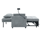 Cassington Home Seymour 2 Seater Single Chenille Sofa Bed